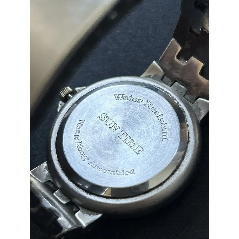 Vintage Sun Time Two Tone Florida Gators Women’s Quartz Watch